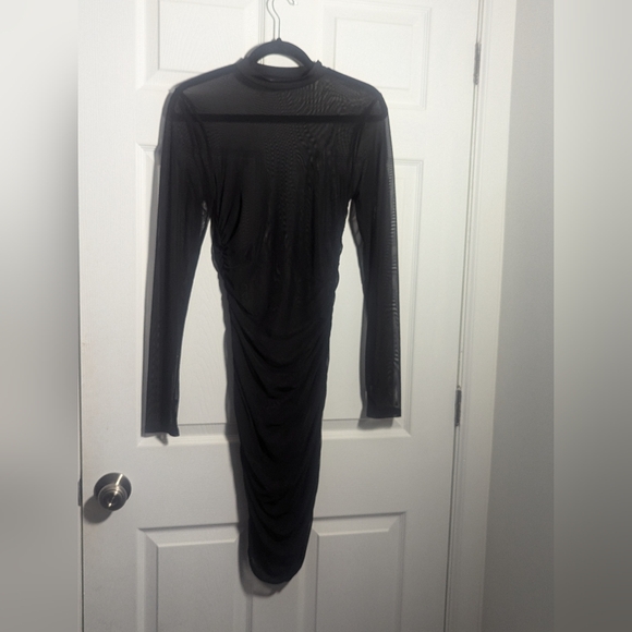 Mesh Bodycon Dress - Picture 2 of 3